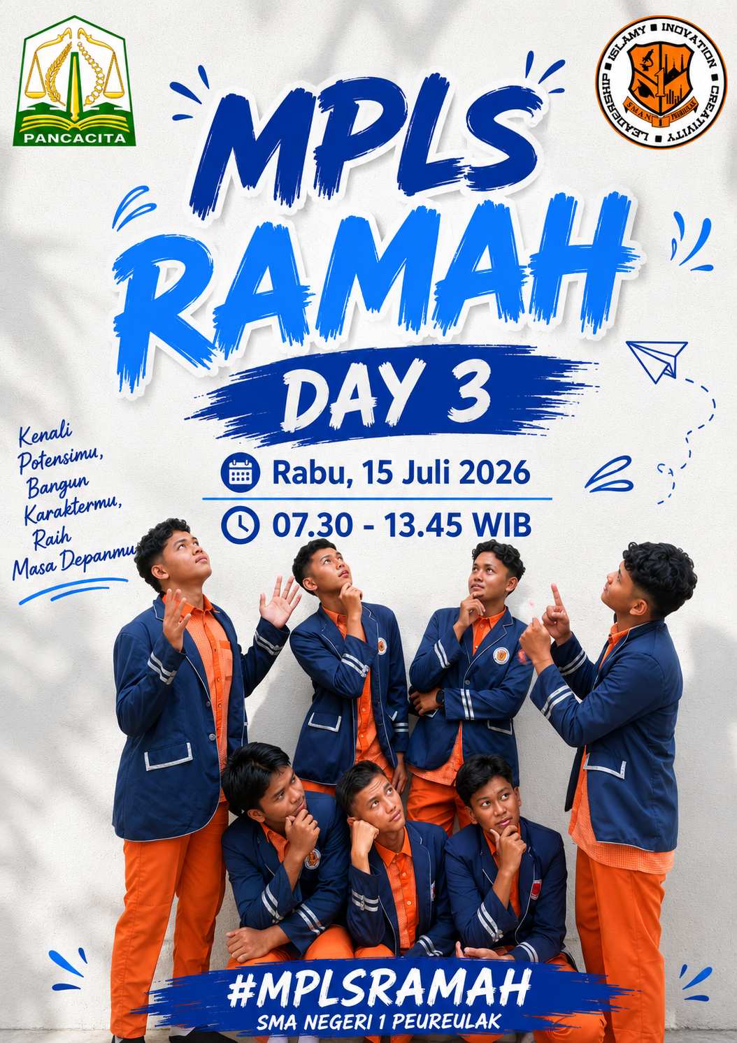 MPLS Ramah Day 3: Bekali Peserta Didik Baru dengan Strategi Belajar, Literasi, dan Edukasi Kesehatan
